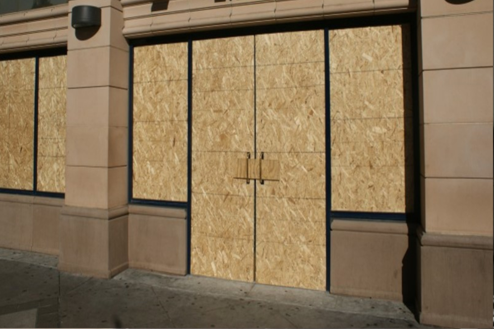 Boarding Up in Muswell Hill, N10